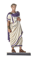 Gaius Julius Caesar 54mm Painted Miniature Tin Toy Soldier Pre-Sale | Art