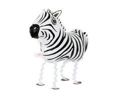 Zebra Balloon Walking Pet