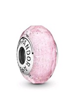 Pandora Pink Faceted Murano