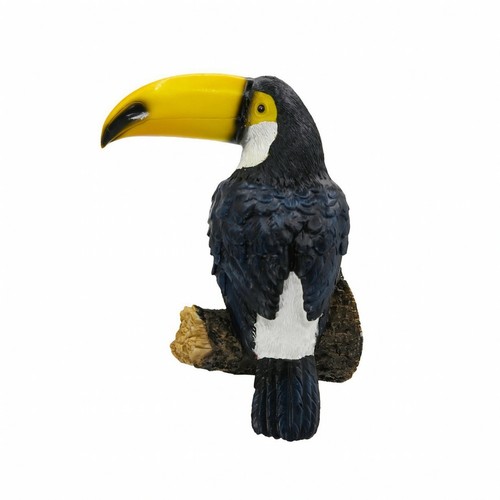 Toucan sculpture hand - toucan, hand-painted