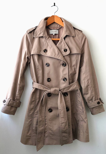 Hobbs london beige trench - london, coat