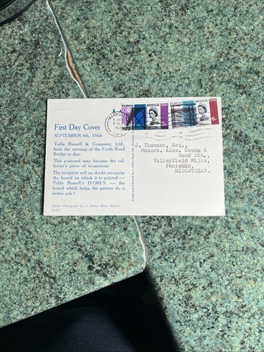 Postcard first day - postcard,