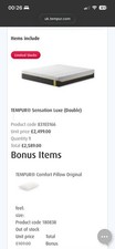 Tempur sensation luxe memory - ,