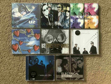 U2 CD SINGLES LARGE JOBLOT