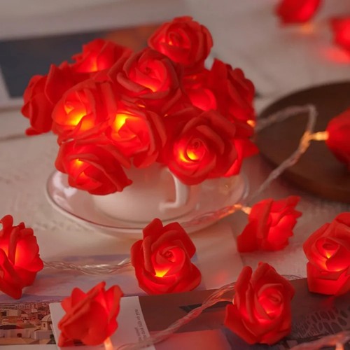 40leds rose flower - 10/20/40leds,