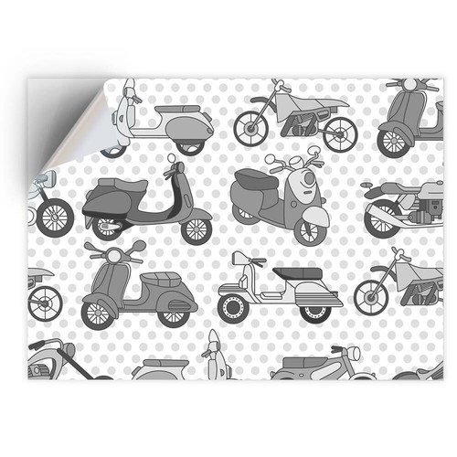 Vinyl sticker bw - 1,
