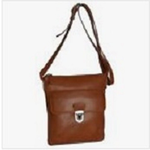 Crossbody bag genuine - crossbody, tan