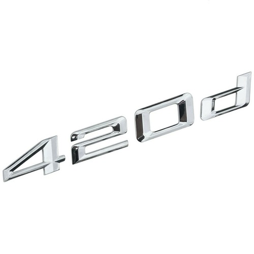 Silver chrome 420d car flat - 420d,