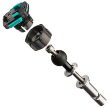 Ultimateaddons Motorcycle Fork Stem Yoke Mount with 3 Prong Attachment