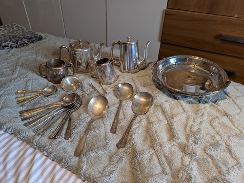 Sheffield silver plate - plate, tea
