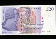 Bank of England Twenty Pound