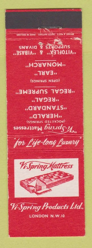 Matchbook cover vi spring - matchbook,