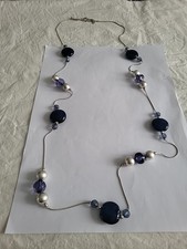 M &S 40 " Long Beaded Necklace