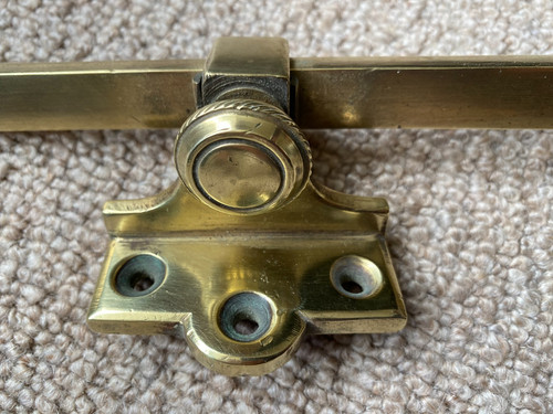 Victorian brass window - victorian,
