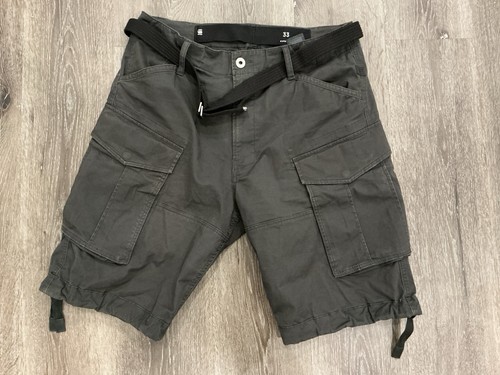 Star raw charcoal gray cargo - raw,