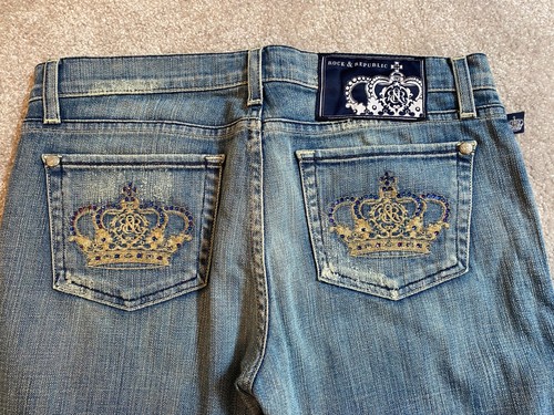 Rock republic jeans crystal - rock,