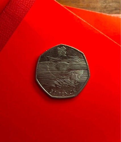 Olympic aquatic 50p - , 2011