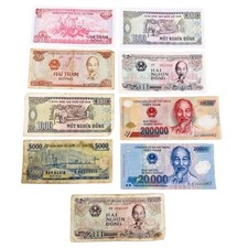 World Banknotes - Set of 9