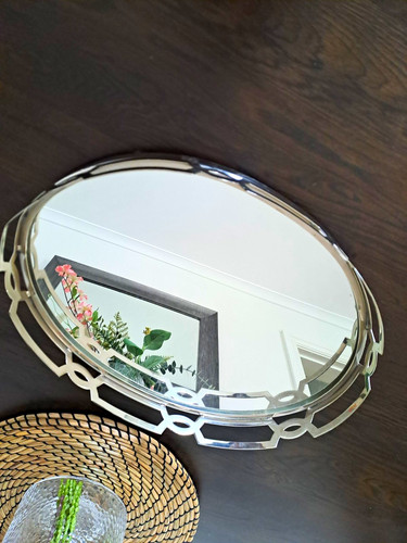 Laura ashley oval mirrored - laura,