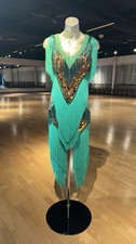 Teal Green Nude Latin Rhythm
