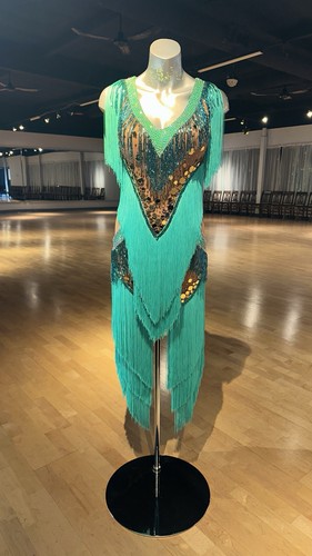Teal green nude latin - nude, rhythm