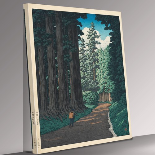 Man forest japanese style - forest,