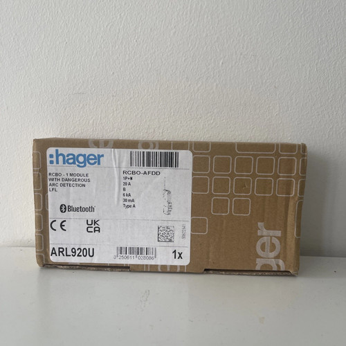 Hager arl920u rcbo - hager, rcbo/afdd