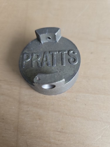 Pratts brass petrol can cap - brass,