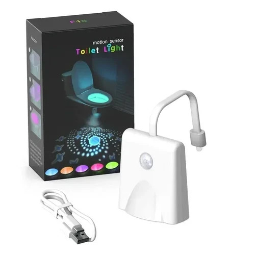 Rechargeable toilet bowl night - rechargeable,