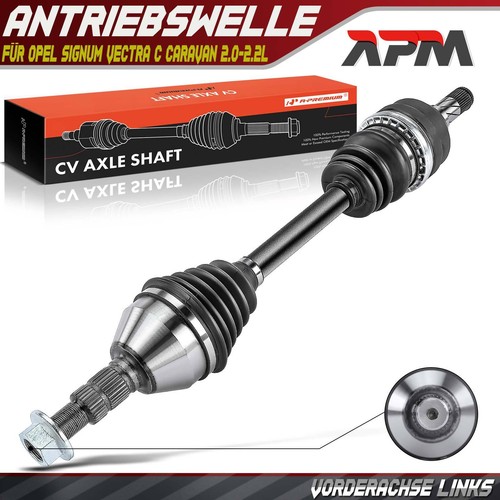 Front left drive shaft - front, without