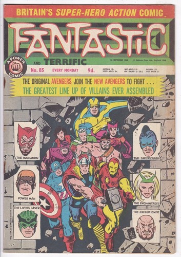 Fantastic terrific comic 85 - comic, #85