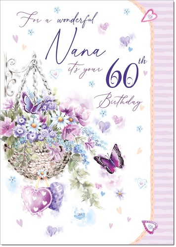 Doodlecards nana 60th birthday - doodlecards,