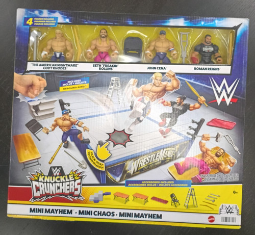 Wwe knuckle crunchers mini - crunchers,