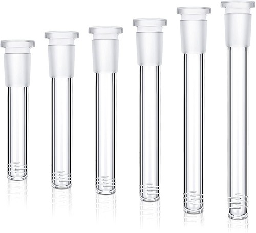 2pcs glass downstem - 2pcs, diffuser