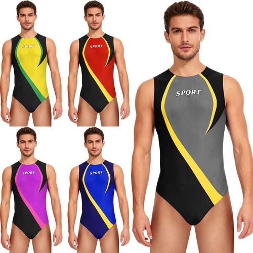 Men color block gymnastics - color,