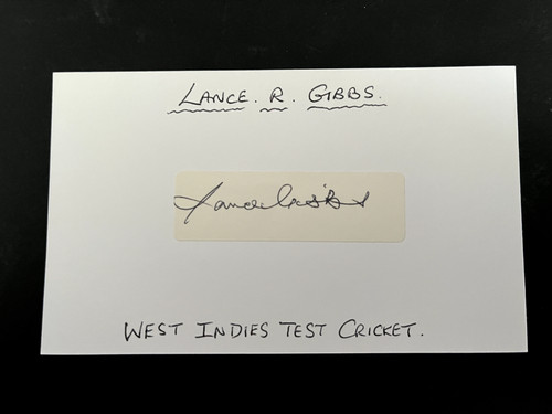Lance gibbs legendary west - lance,