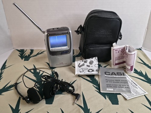 Vintage casio 890b - tv-890b, portable