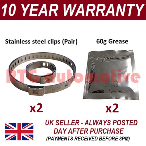 Boot clamps pair - clamps, inner