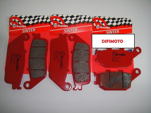 Front rear brake pads brembo - front,