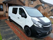 Vauxhall vivaro Campervan 1.6 LWB pop top 4 berth, 5 belts,VGC, 100k.