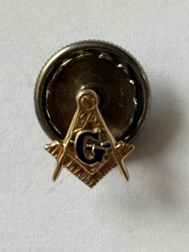 Small old 14k gold masonic - small,