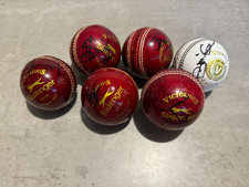 6 X SIGNED INDIA CRICKET BALLS BUMRAH SINGH PANT SHAMI SINGH 