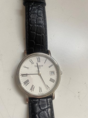 Tissot white men watch - white, with