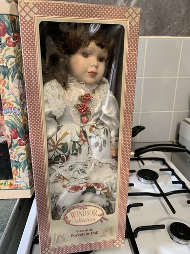 Porcelain doll never been - doll, out