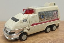 Vintage Bandai Power Rangers Lightspeed Rescue Megazord Ambulance, 1999, Rare.