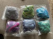 6pack bundle merino roving