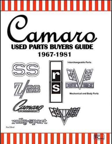 Camaro parts interchange guide - parts,