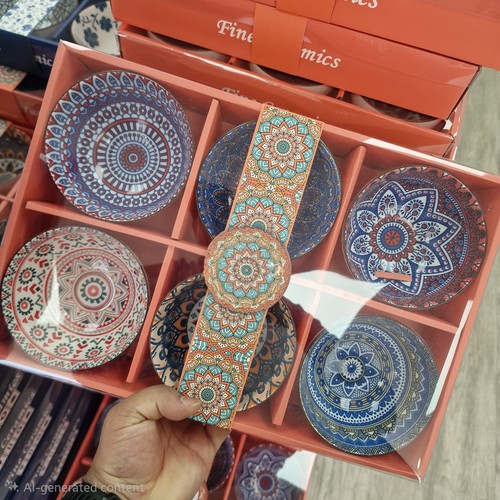Ceramic bowls set bowl - 6,