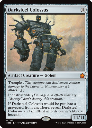 Darksteel colossus magic - colossus, magic: