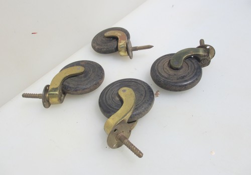 Vintage brass rubber - brass, &